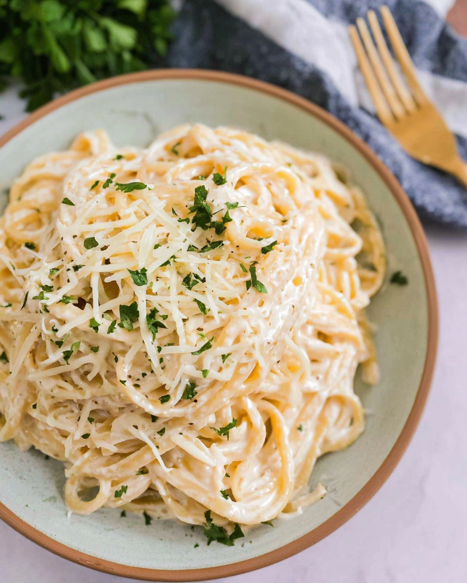 Cottage Cheese Alfredo