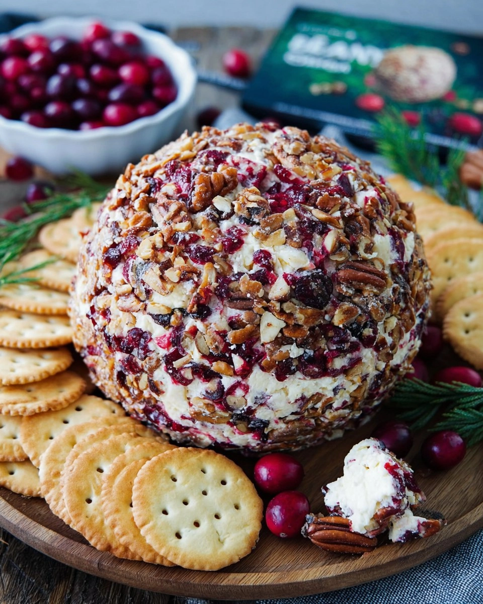 Cranberry Pecan Cheese Ball