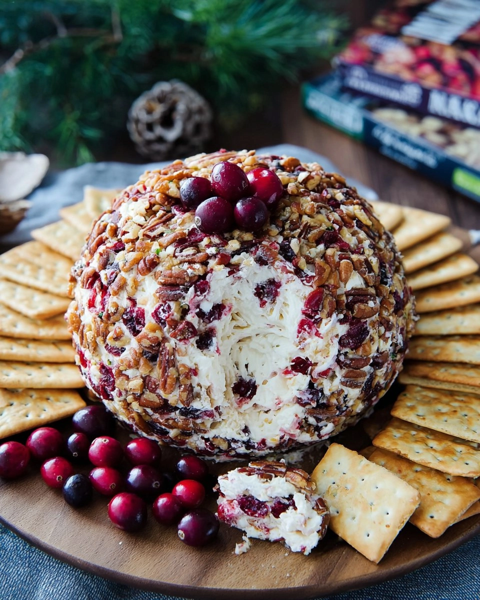 Cranberry Pecan Cheese Ball