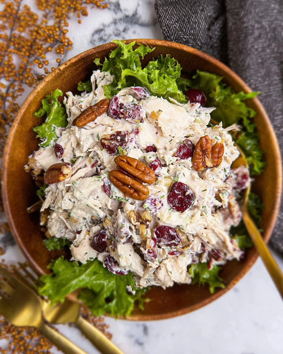 Cranberry Pecan Turkey Salad