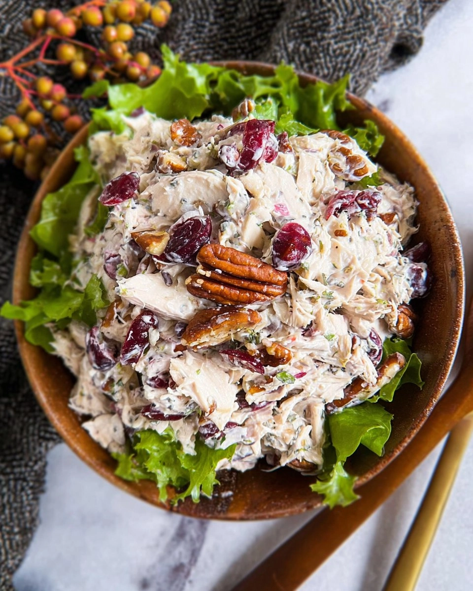 Cranberry Pecan Turkey Salad