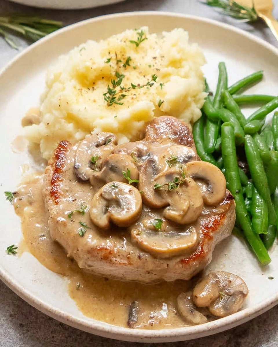 Cream of Mushroom Pork Chops