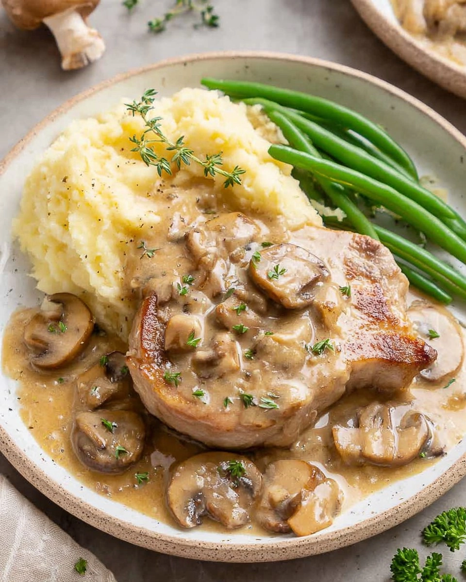 Cream of Mushroom Pork Chops