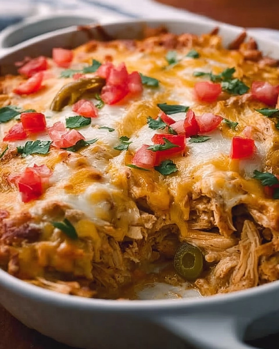 Easy Chicken Fajita Casserole