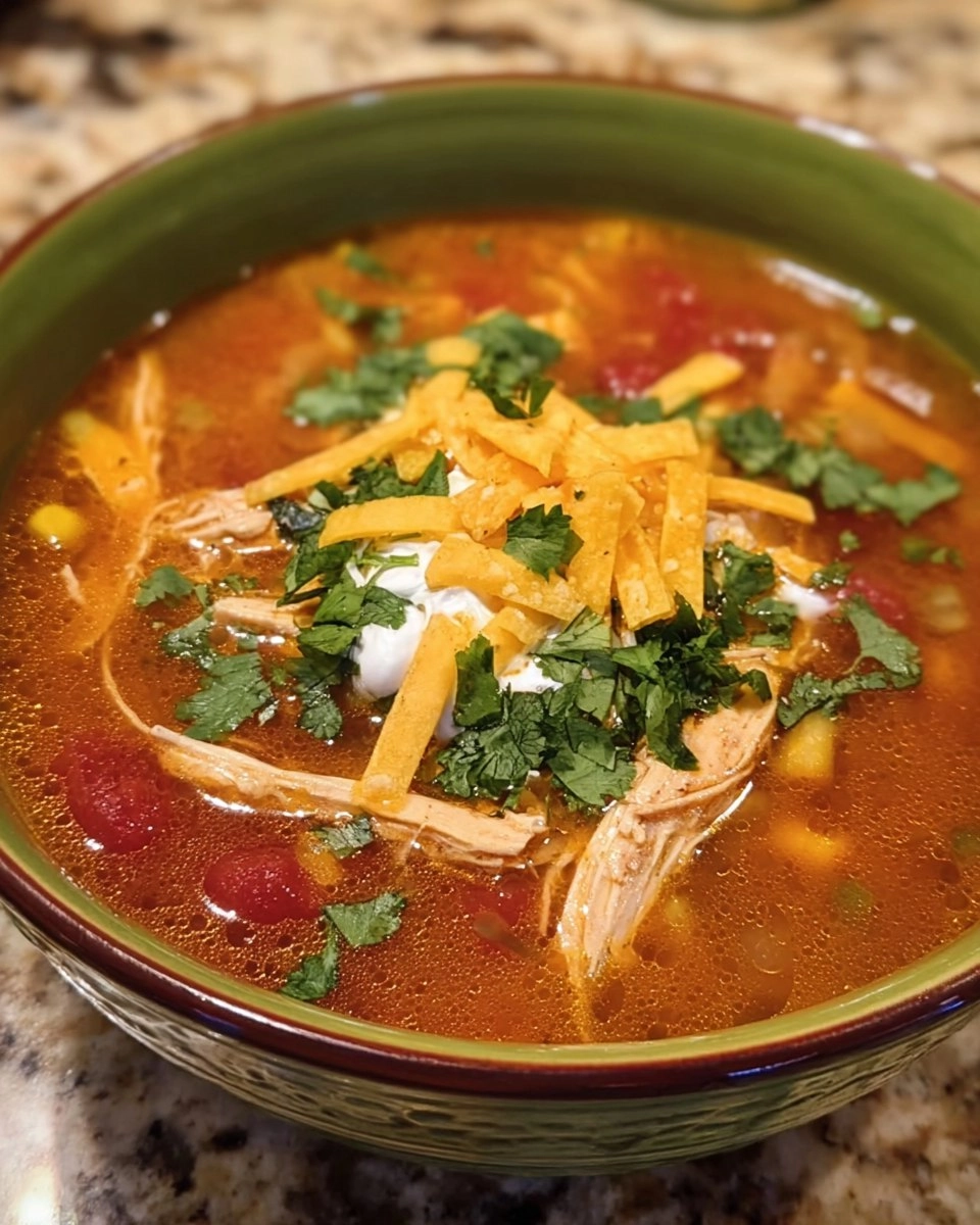 Easy Chicken Tortilla Soup 120 Easy Chicken Tortilla Soup
