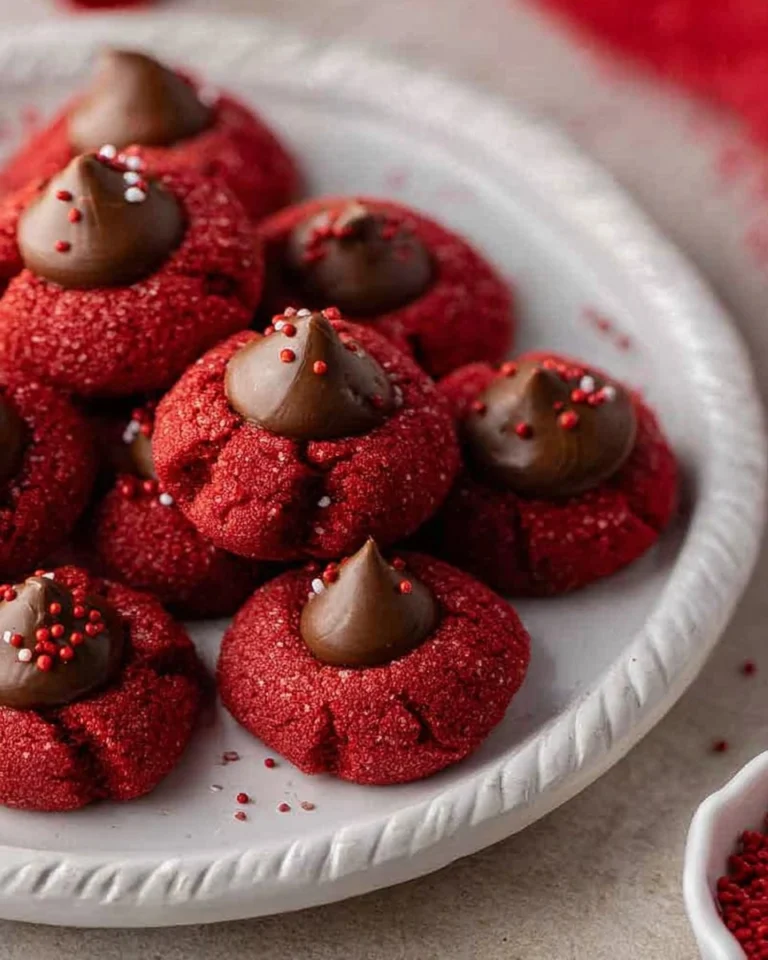 Easy-Hersheys-Red-Velvet-Blossoms-Cookies-Recipe