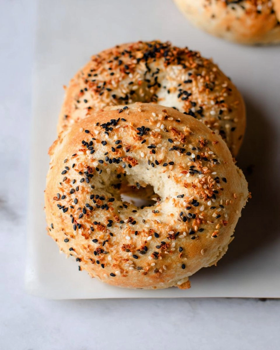 Easy High Protein Bagels