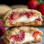 Easy Strawberry Cheesecake Cookies | Valentine Stuffed and Bakery 138 Easy-Strawberry-Cheesecake-Cookies-Valentine-Stuffed-and-Bakery-Recipe