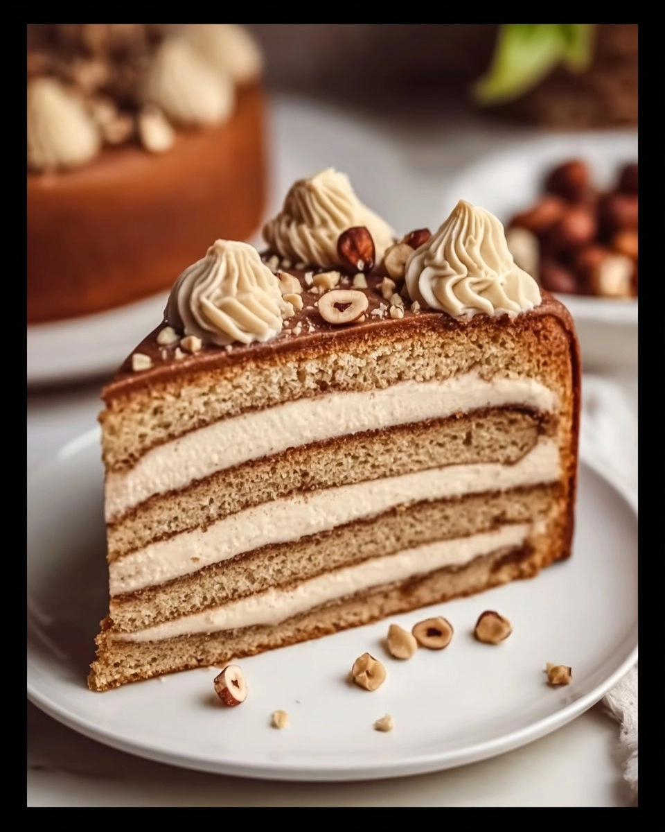 Easy and Quick Hazelnut Cake