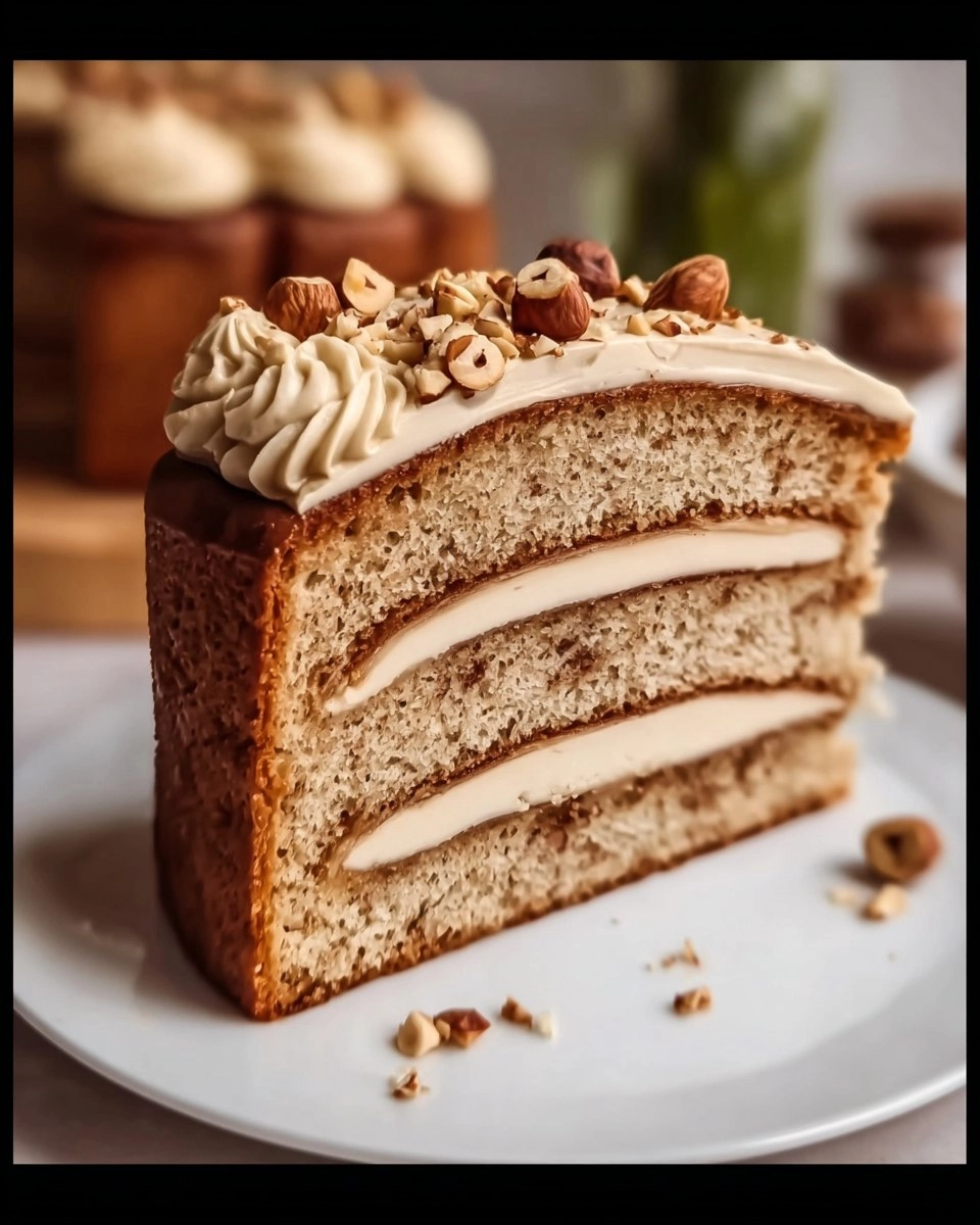 Easy and Quick Hazelnut Cake