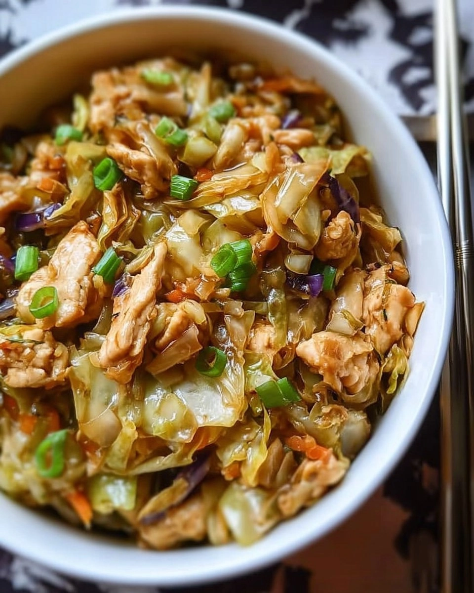 Egg Roll Bowls with Chicken and Cabbage 91 Egg Roll Bowls with Chicken and Cabbage