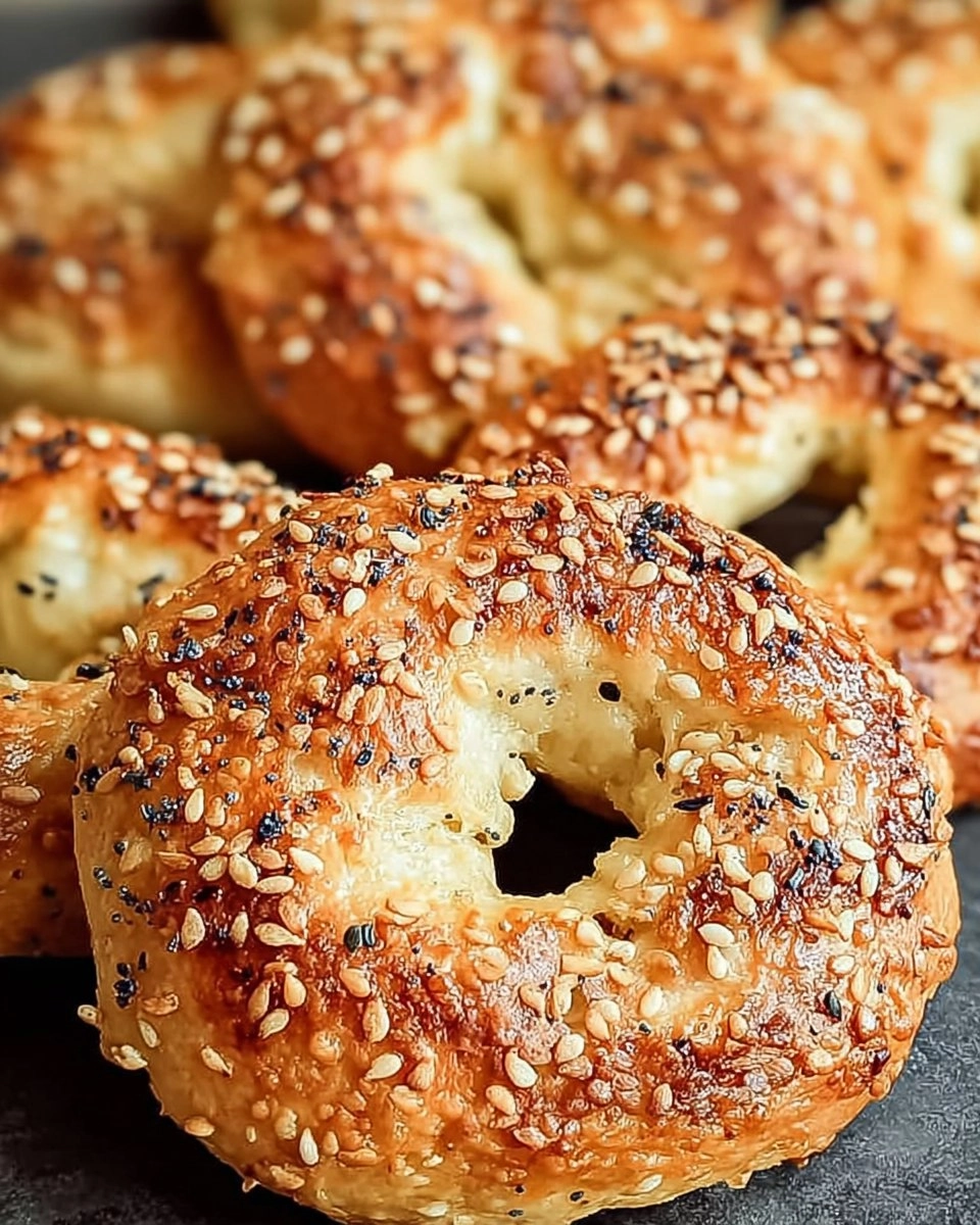 Fluffy & Healthy Greek Yogurt Bagels