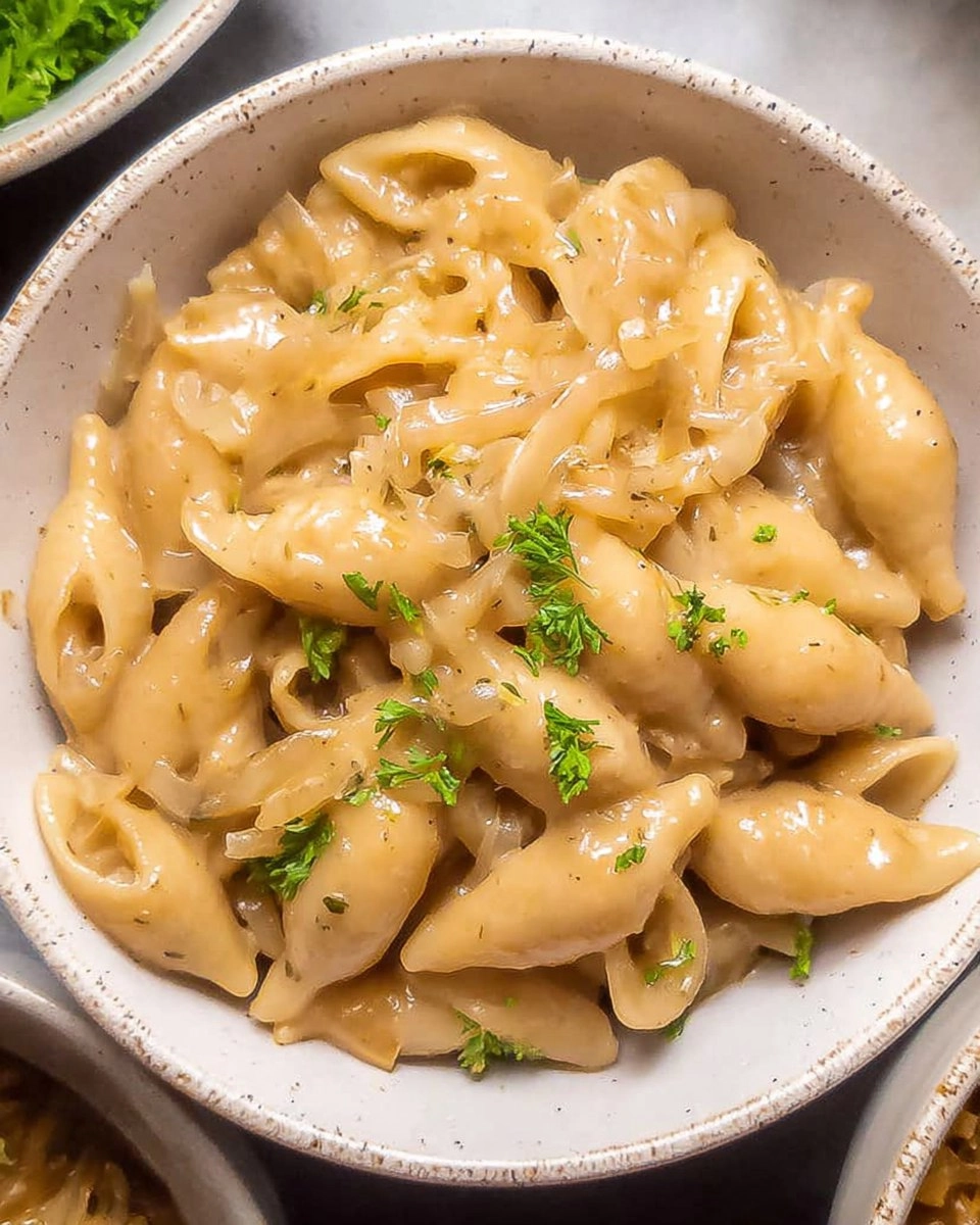 French Onion Pasta