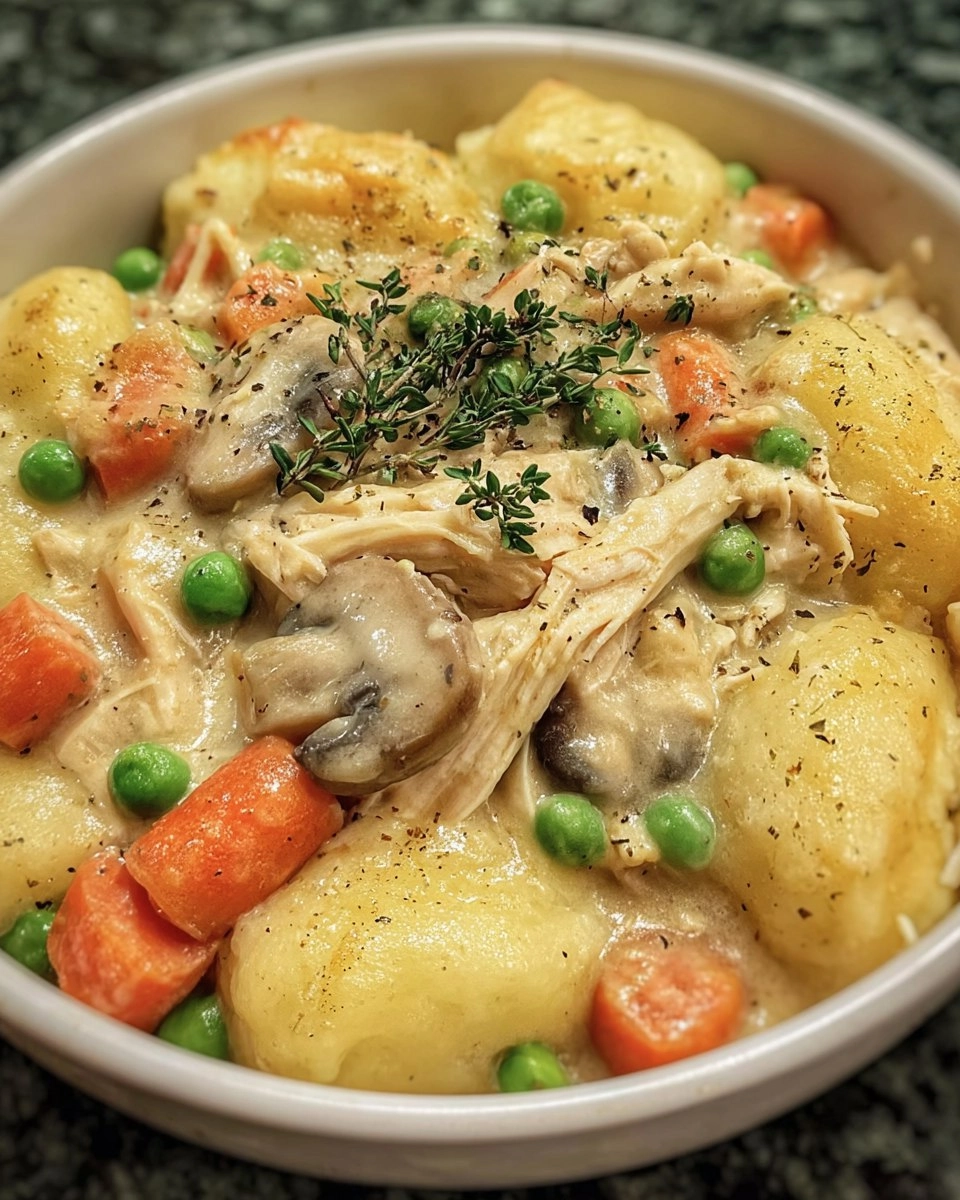 Gnocchi Chicken Pot Pie