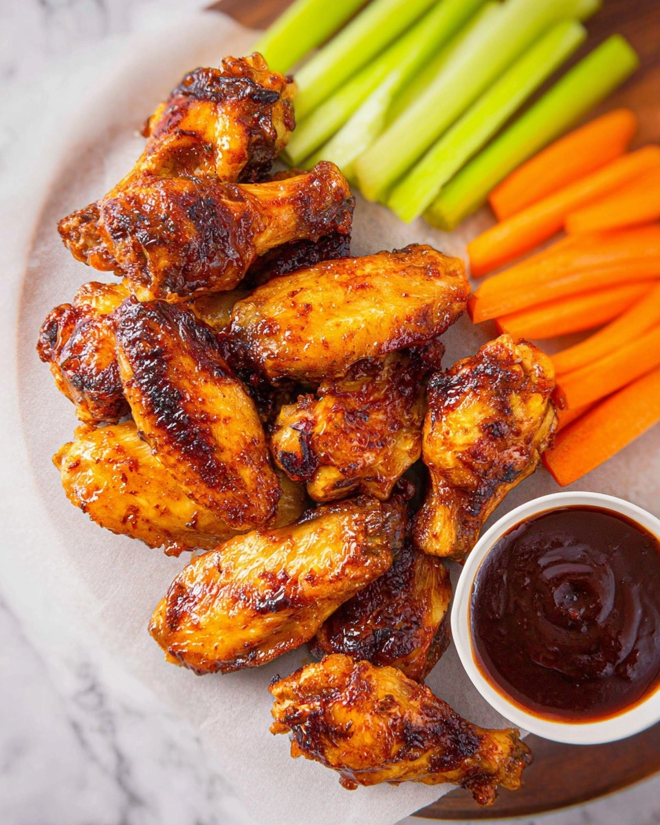 Healthy BBQ Chicken Wings
