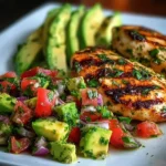Healthy-Cilantro-Lime-Chicken-with-Avocado-Salsa-Recipe