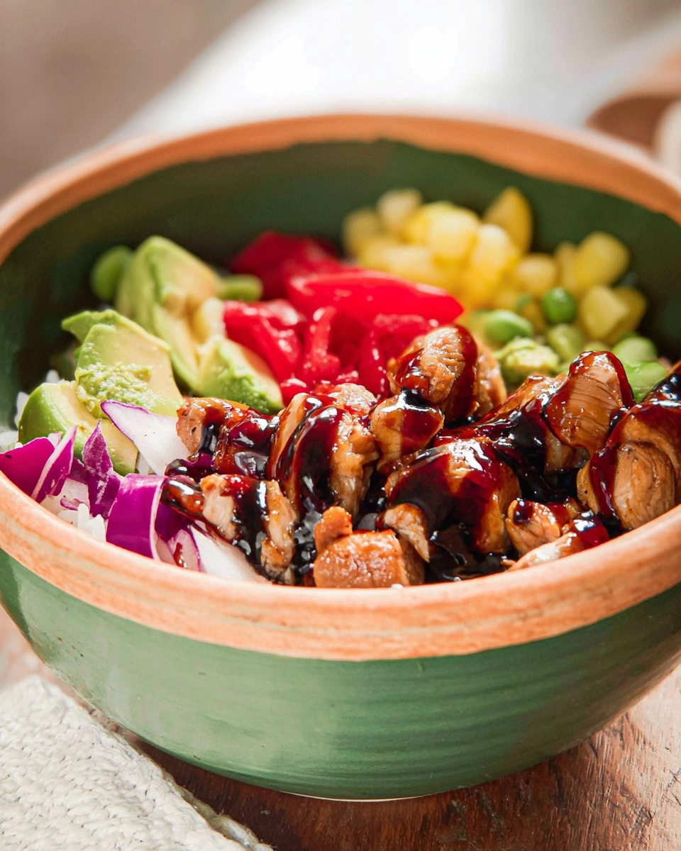 Healthy Hawaiian Chicken Bowl