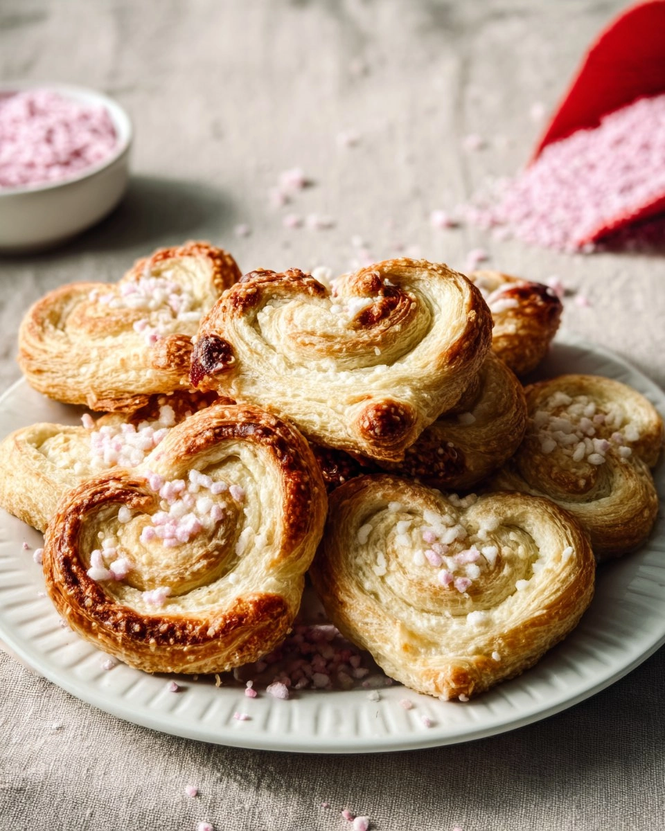 Heart Palmiers That Look Bakery-Made but Are So Simple