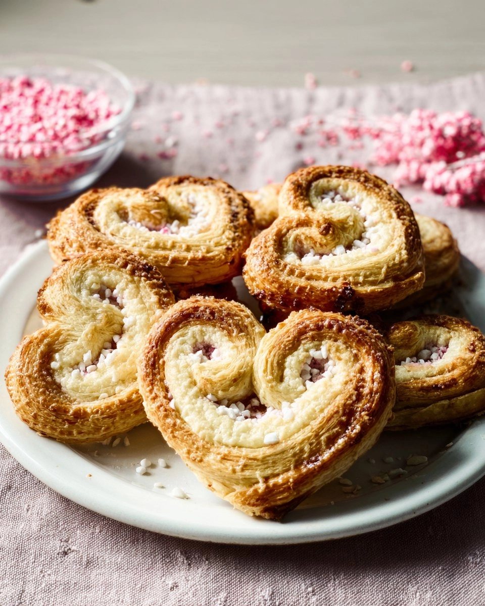 Heart Palmiers That Look Bakery-Made but Are So Simple