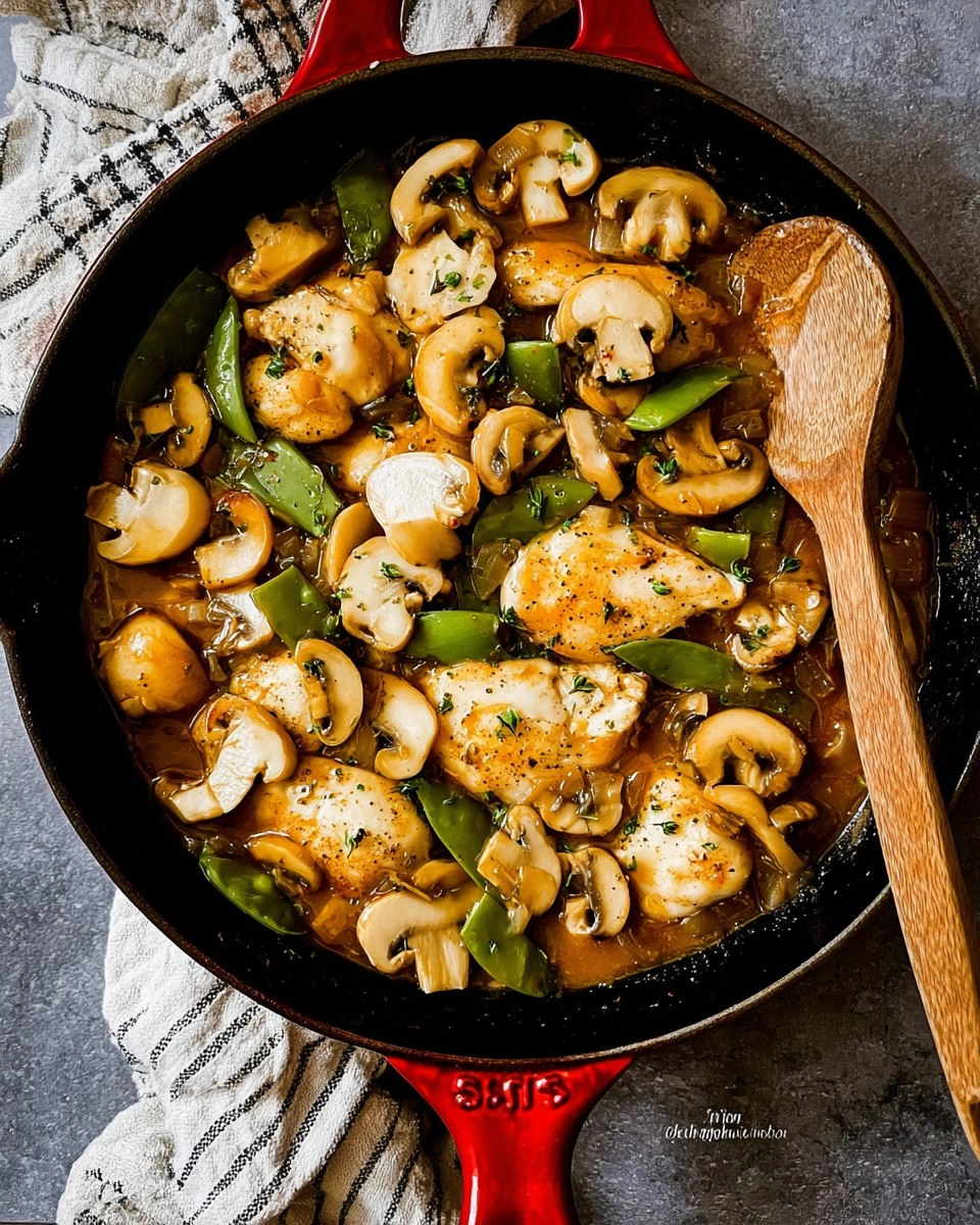 Onion Soup Gravy Chicken Skillet