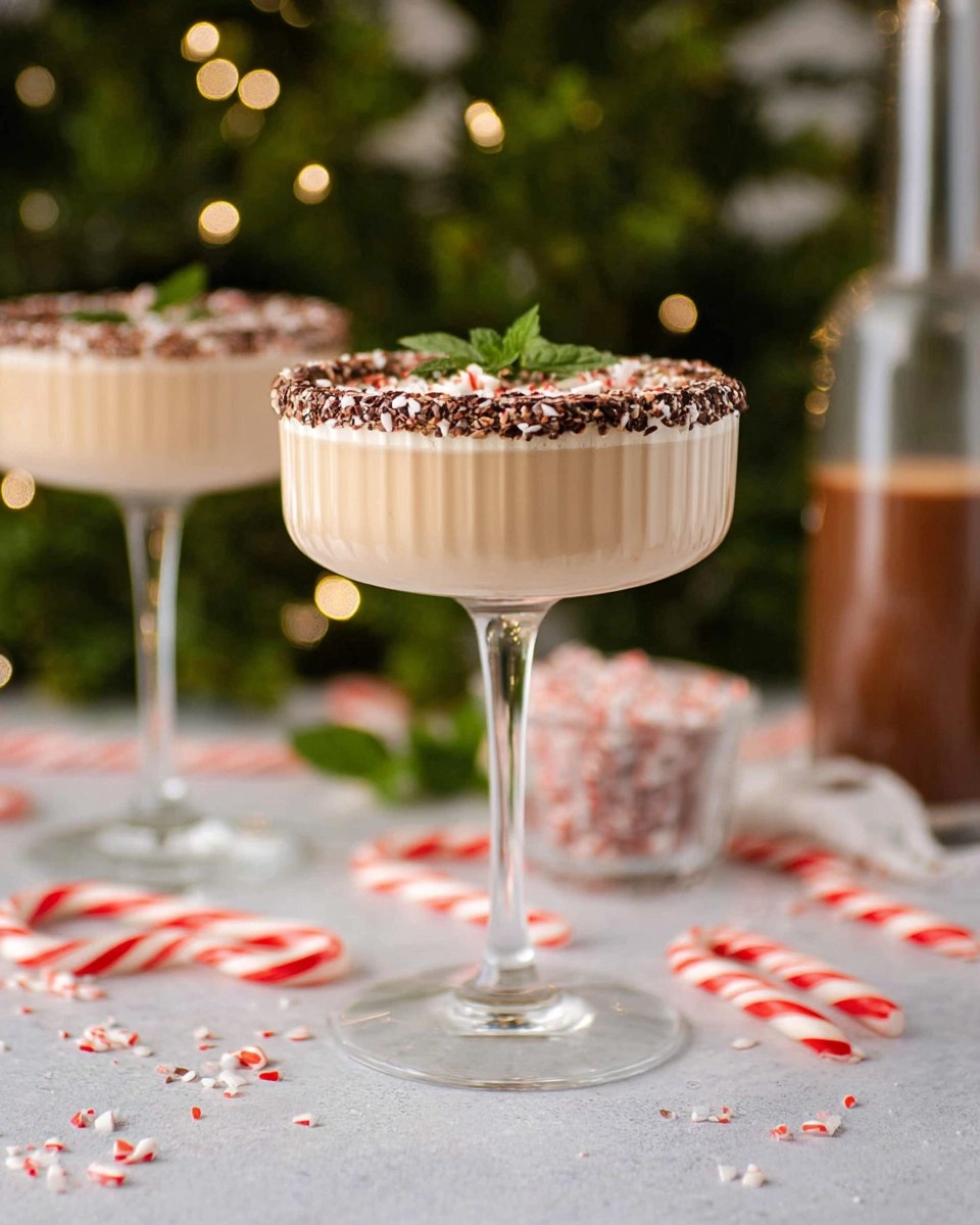 Peppermint Espresso Martinis