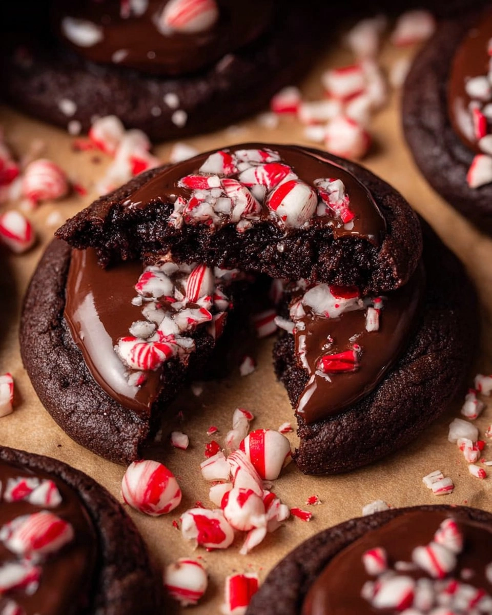 Peppermint Mocha Cookies