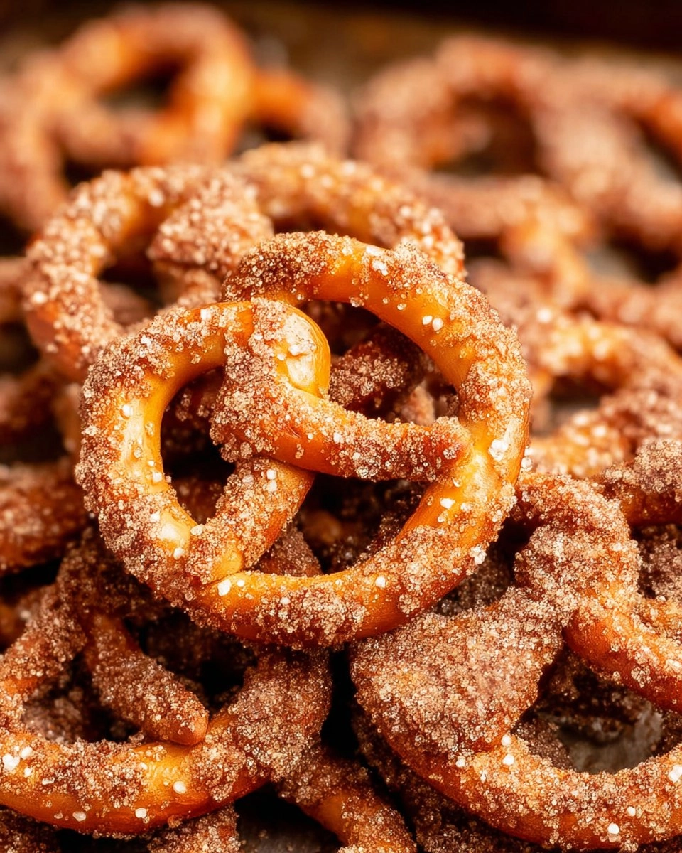 Pretzels with Cinnamon Sugar