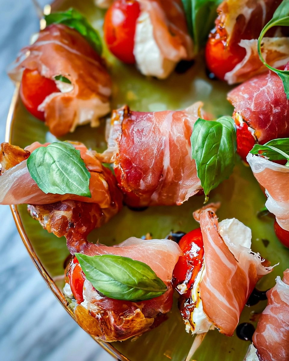 Prosciutto Caprese Bites