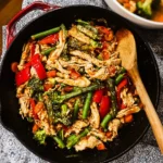 Rotisserie-Chicken-Stir-Fry-15-Minute-Dinner-Recipe