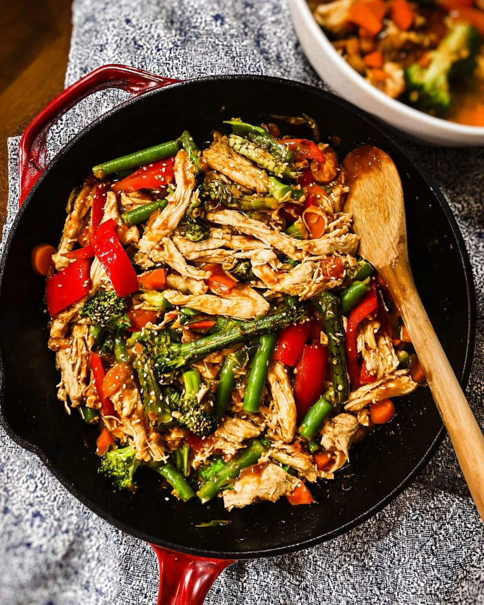 Rotisserie Chicken Stir Fry (15-Minute Dinner)