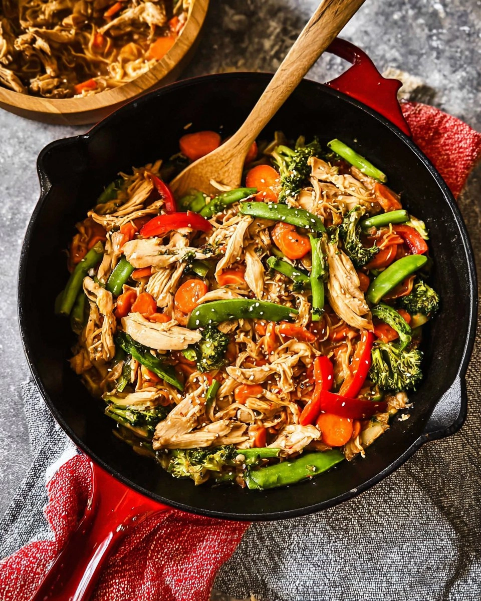 Rotisserie Chicken Stir Fry (15-Minute Dinner)