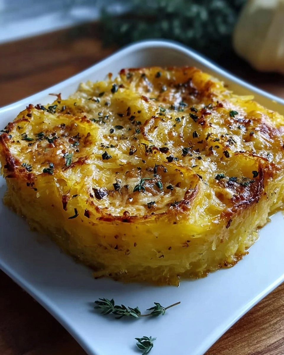 Spaghetti Squash Au Gratin