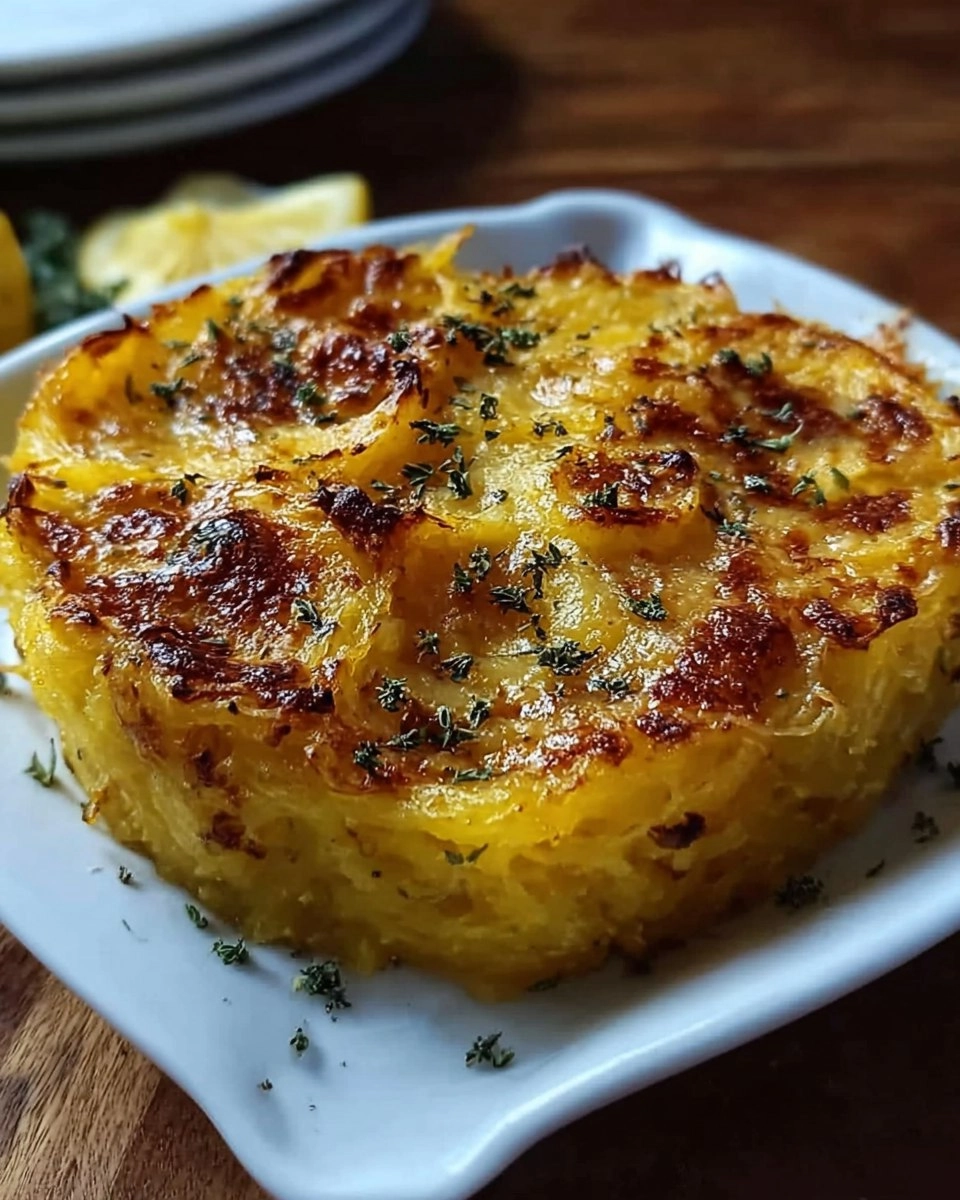 Spaghetti Squash Au Gratin