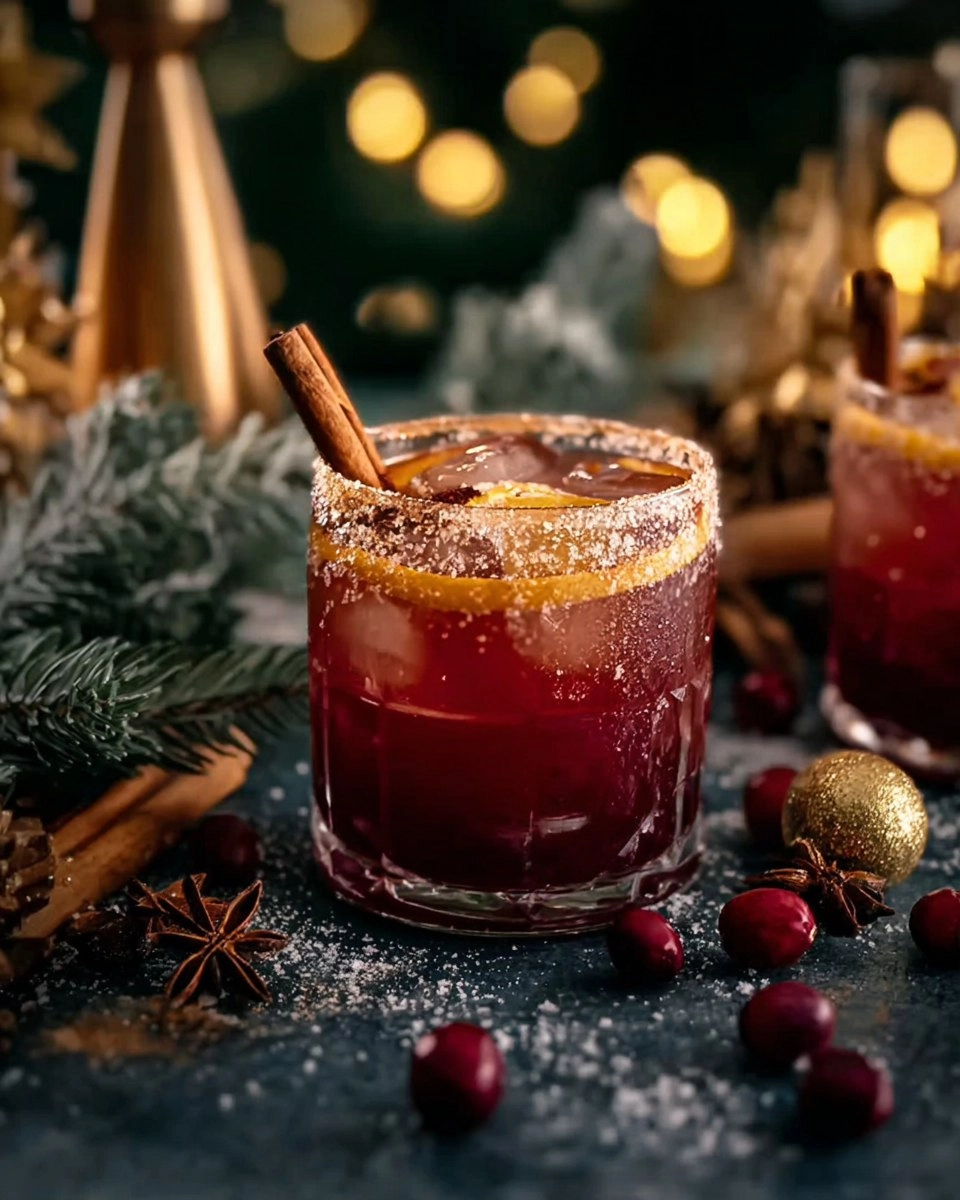 Spiced Christmas Margarita