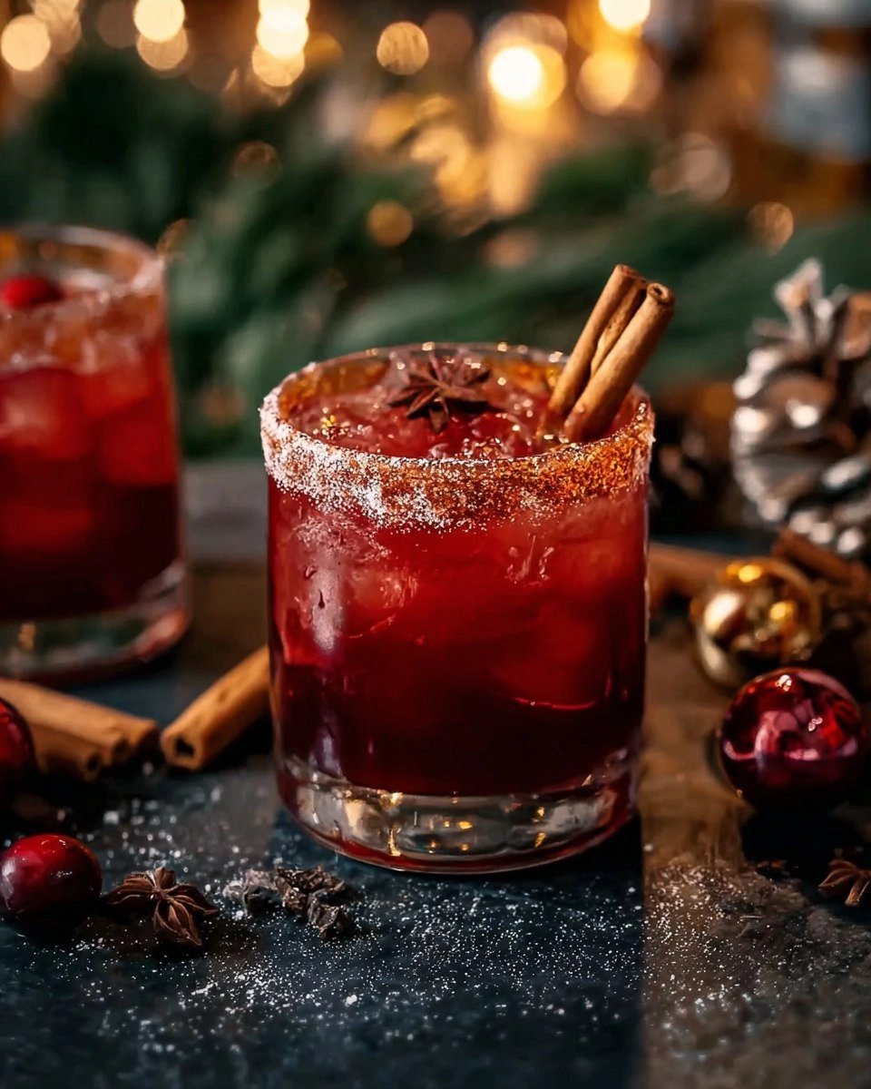 Spiced Christmas Margarita