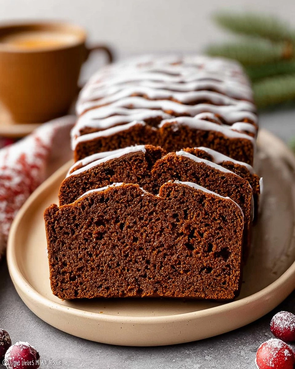 Spiced Gingerbread Loaf