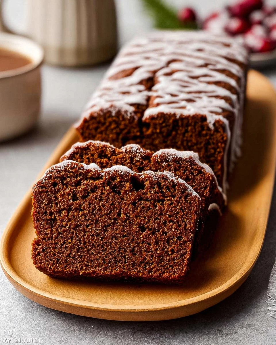 Spiced Gingerbread Loaf