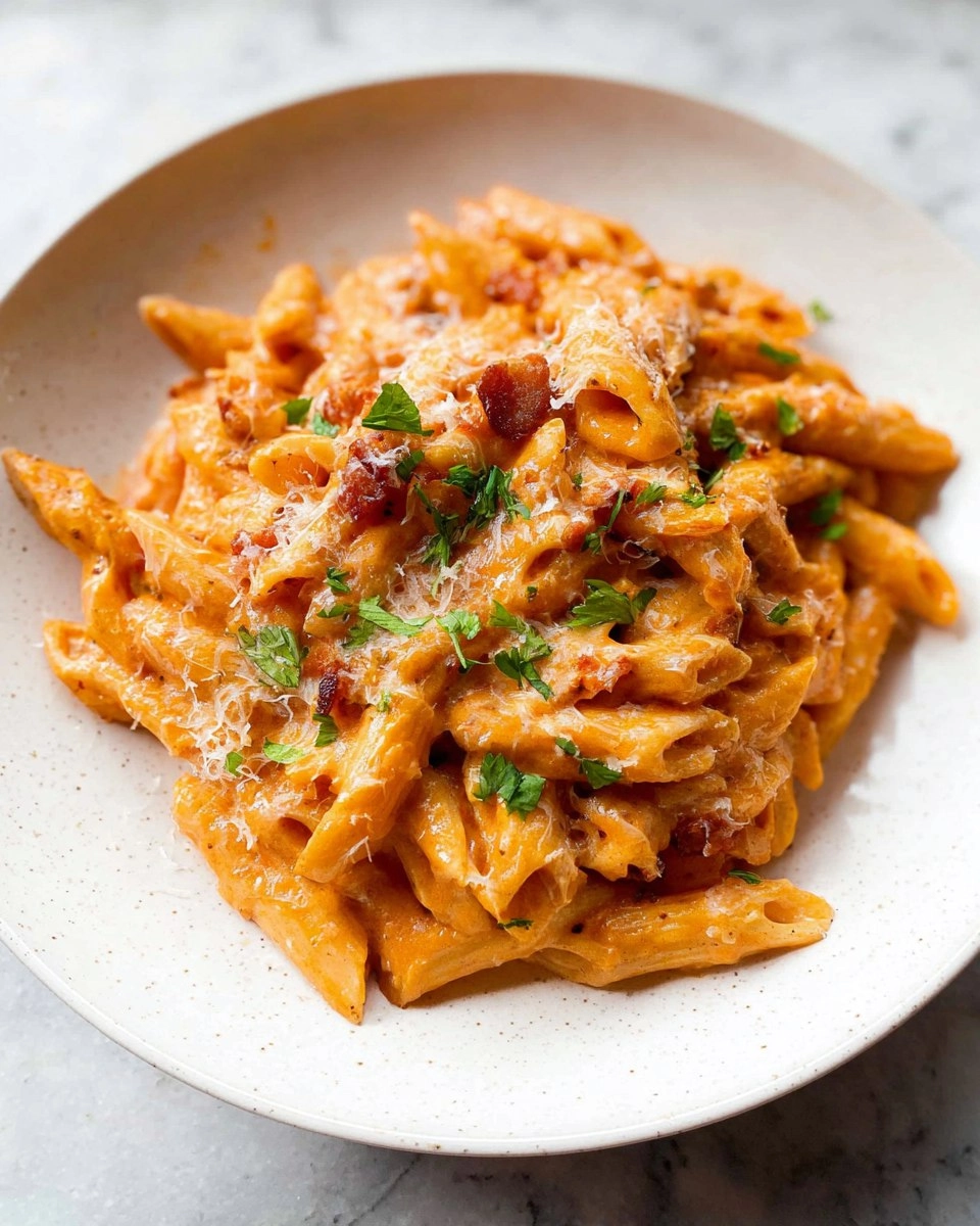 Spicy Bacon Tomato Pasta
