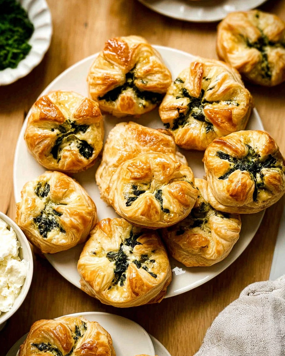 Spinach Puff Pastry Bites