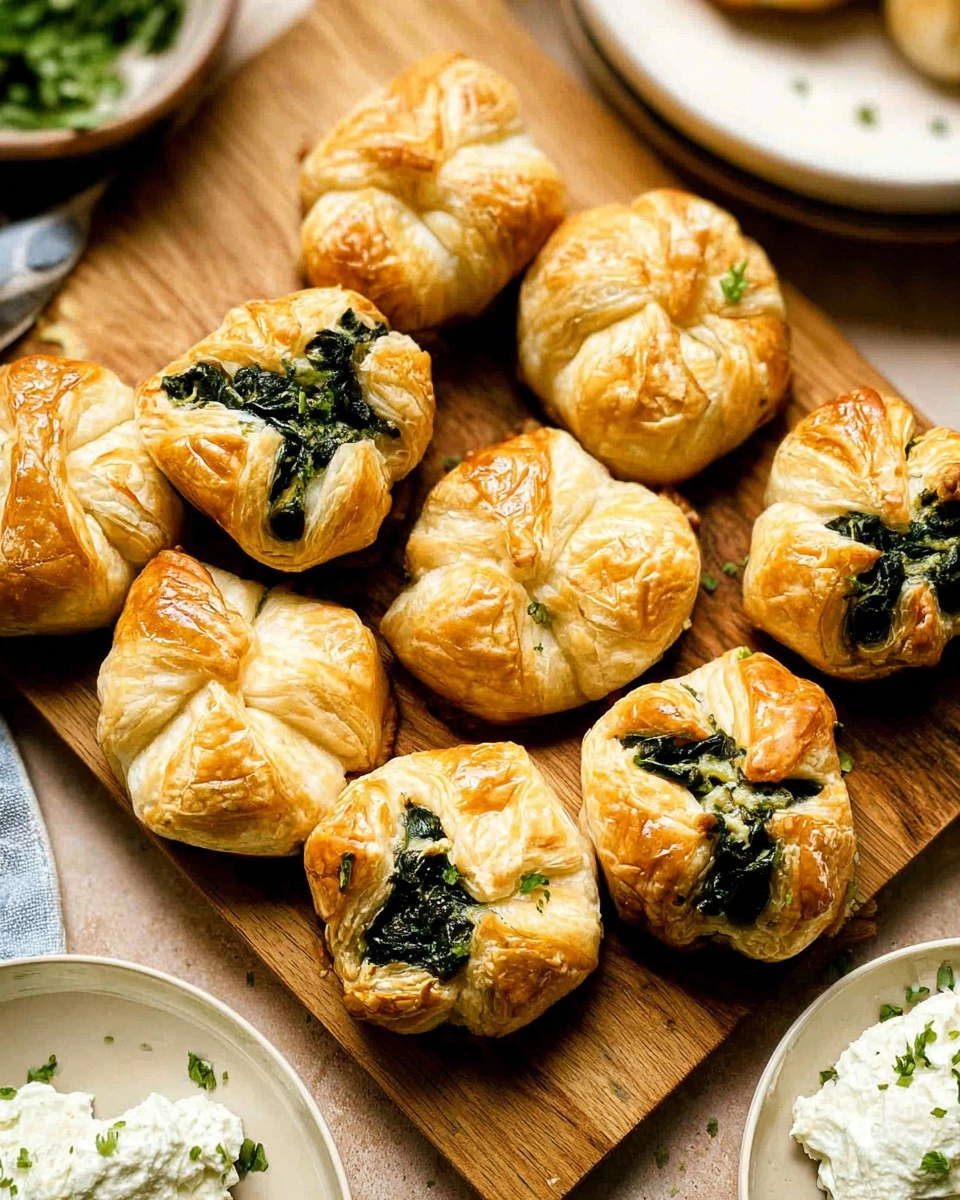 Spinach Puff Pastry Bites