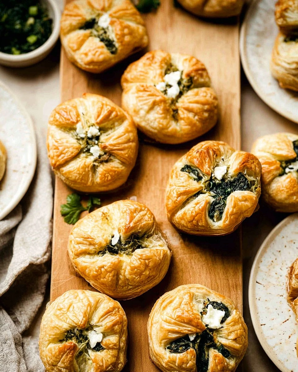 Spinach Puff Pastry Bites
