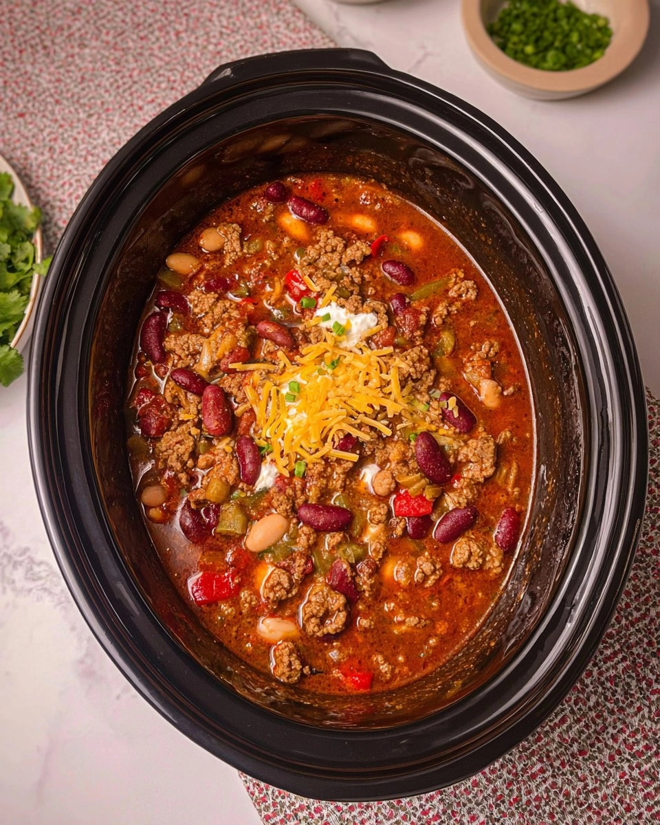 The Best Ever Crockpot Chili!