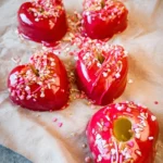 Valentine Candy Apples Made into Cute Heart Shapes 83 Valentine-Candy-Apples-Made-into-Cute-Heart-Shapes-Recipe