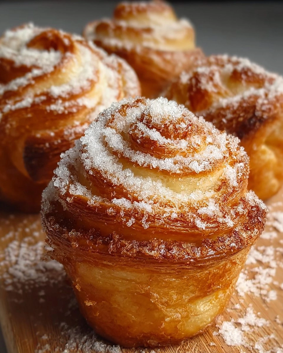 Valentine Delicious Cruffins with Cinnamon