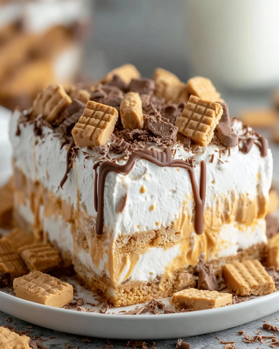 Valentine Peanut Butter Layered Delight