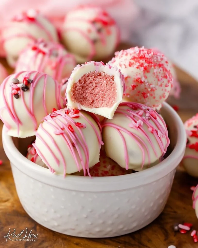 Valentine-Strawberry-Cake-Truffles-Recipe