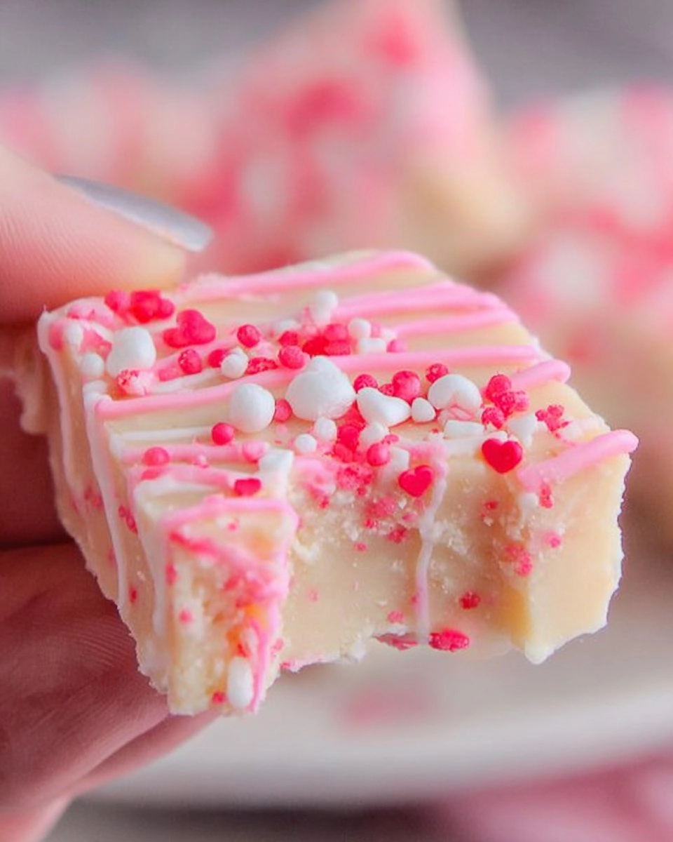 Valentine’s Day Sugar Cookie Fudge