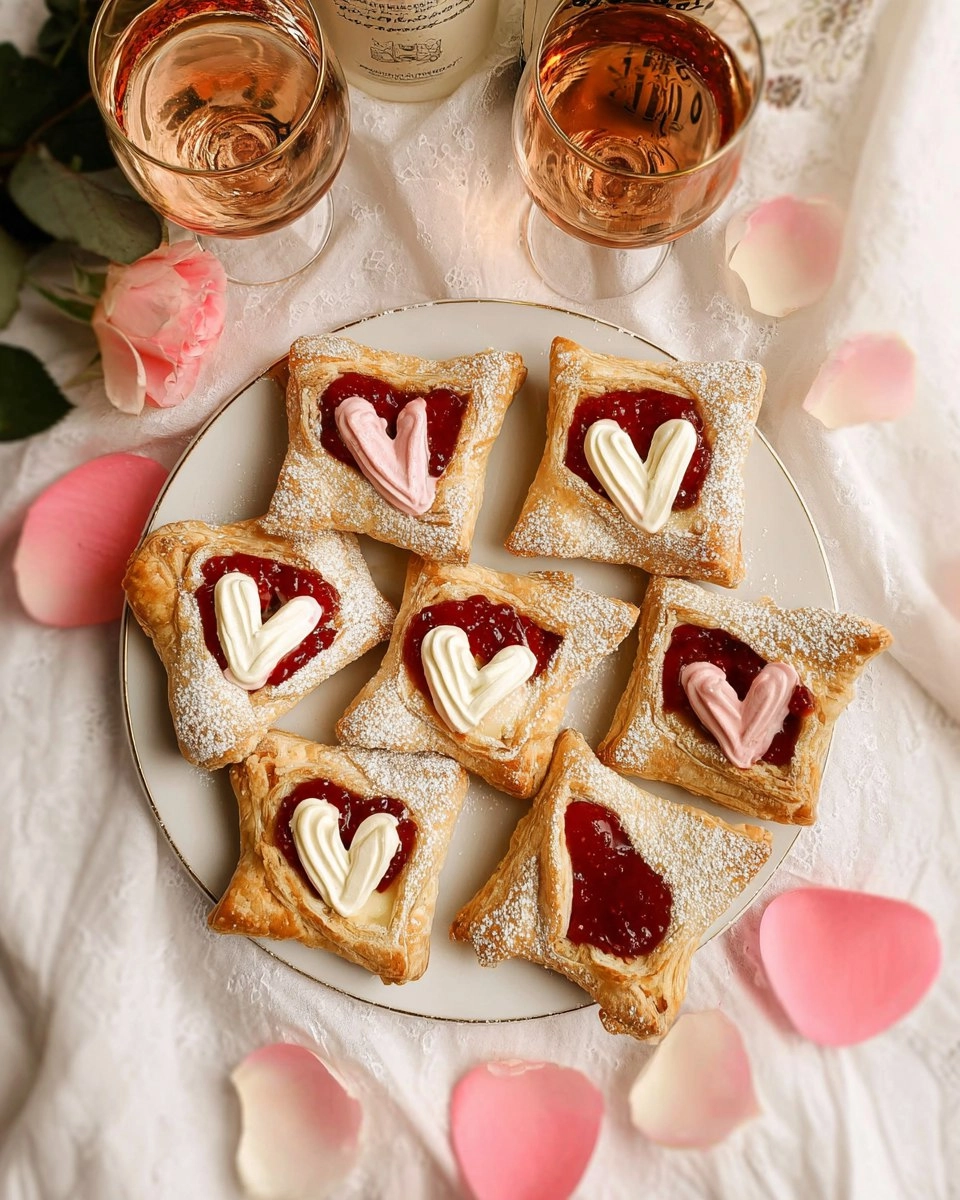 Valentines Love Letter Pastries