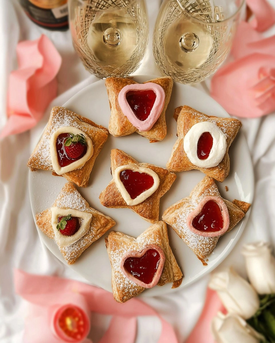 Valentines Love Letter Pastries