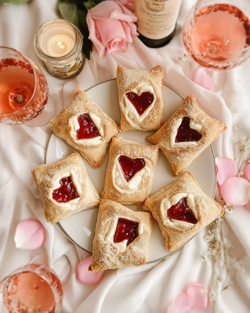 Valentines Love Letter Pastries